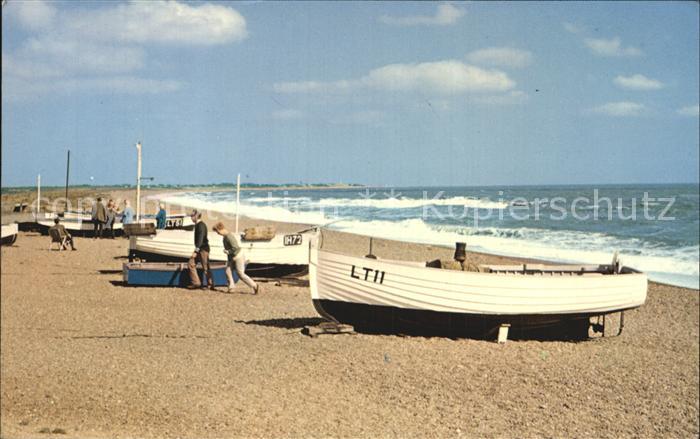 Suffolk Coastal Dunwich fishing boats