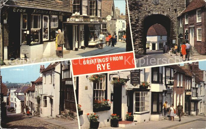 Rye East Sussex John Fletchers House Land Gate Mermaid Street