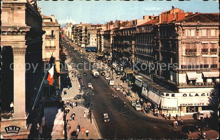 Marseille Bouches-du-Rhone Canebiere