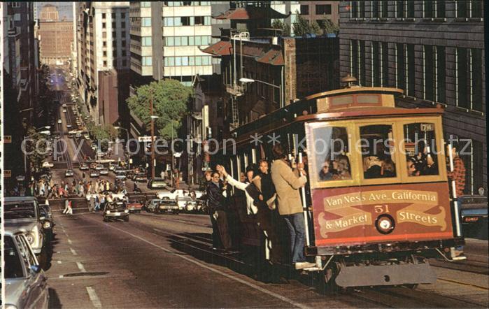 San Francisco California Cable Car