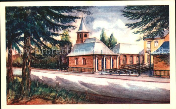 Banneux Kapel huis Beco Kuenstlerkarte