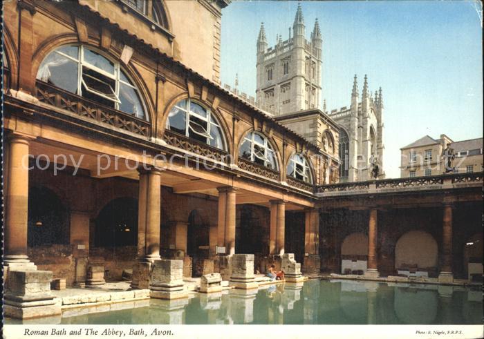 Bath UK Roman Bath The Abbey
