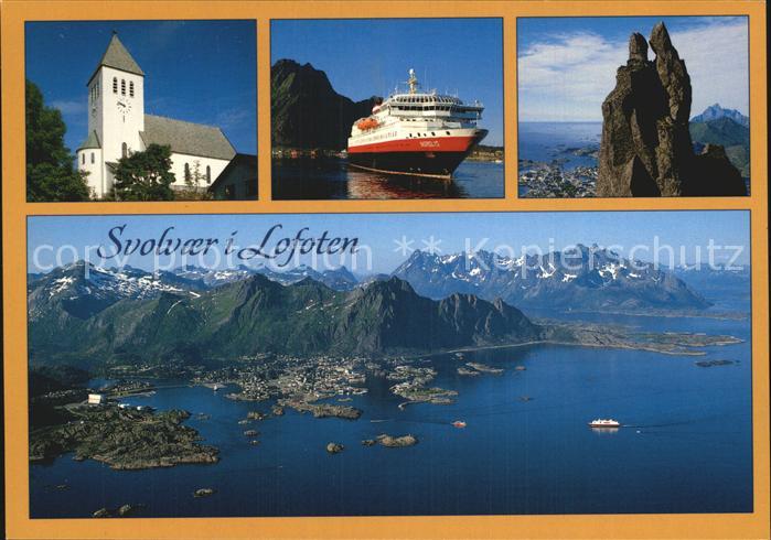 Svolvær Lofoten Faehre Kirche