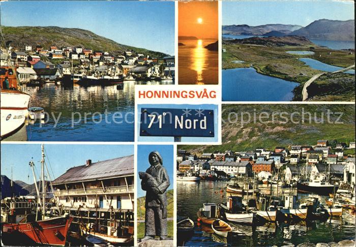 Honningsvag Hafen Boot