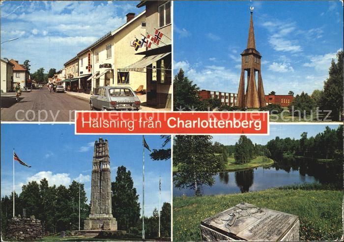 Charlottenberg Storgatan Fredsmonument Morast-Skans