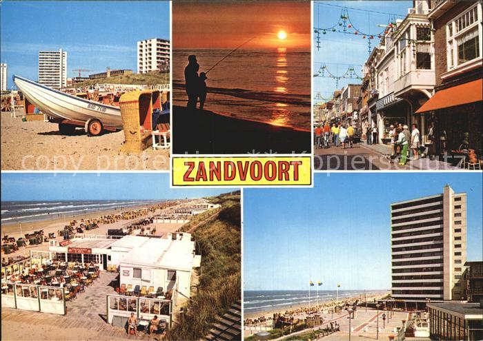 Zandvoort Holland Strand Hochhaus