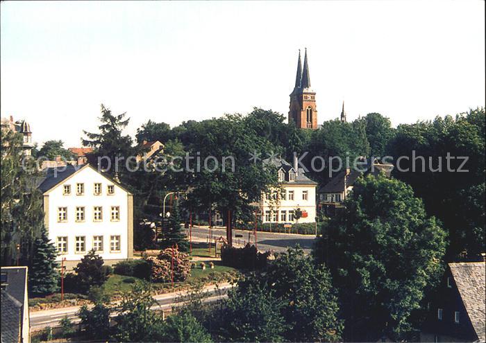 Niederwuerschnitz Rathaus Sparkasse Kirche