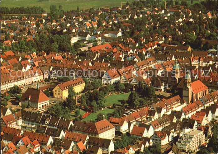 FREUDENSTADT BW Marktplatz Fliegeraufnahme