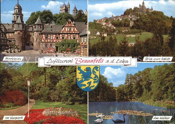 Braunfels Schloss Marktplatz Kurpark