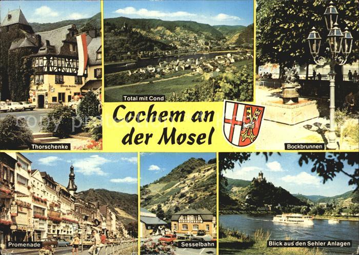Cochem Mosel Cond Bockbrunnen Thorschenke