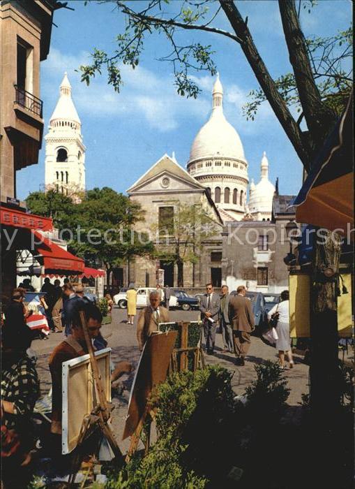 Paris Montmartre Place du Tertre
