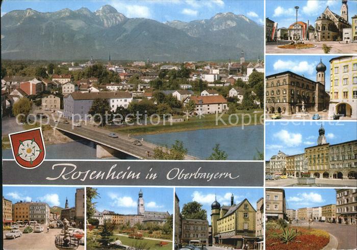 Rosenheim Bayern Teilansichten