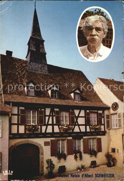 Kaysersberg Haut Rhin Maison Natale Albert Schweitzer