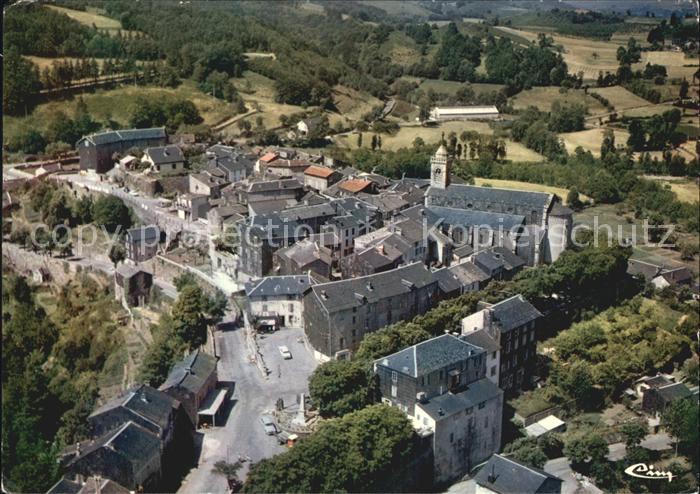 La Salvetat-sur-Agout Fliegeraufnahme Zentrum