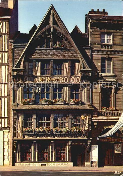 Rouen Musee Jeanne d Arc Hotel de la Couronne