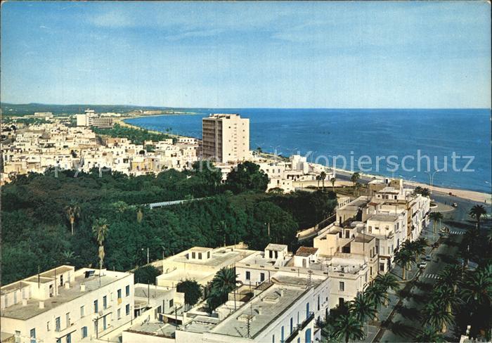 Tunesien Fliegeraufnahme Vue Hotel Justina par la Plage Boujaffer