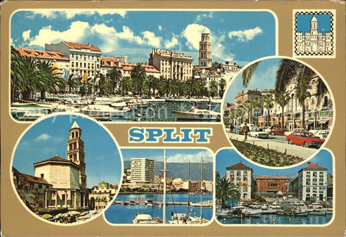 Split Spalato Hafen Boot