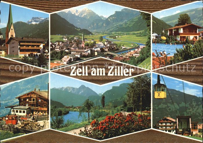Zell Ziller Tirol Luftseilbahn Schwimmbad