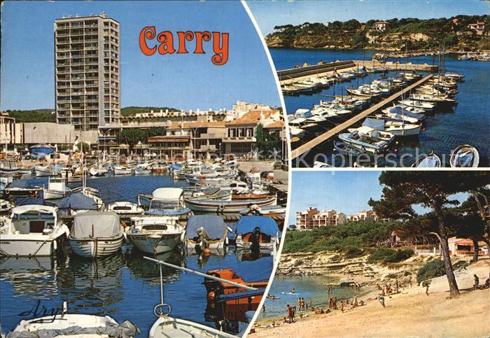 Carry-le-Rouet Hafen Strand