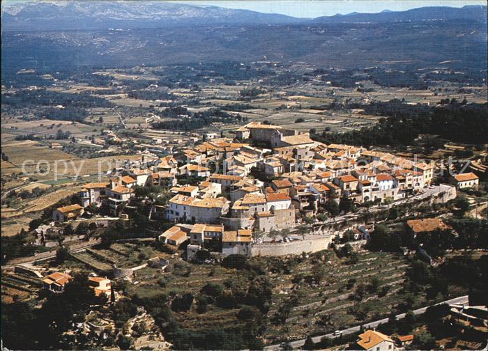 Le Castellet Var Fliegeraufnahme