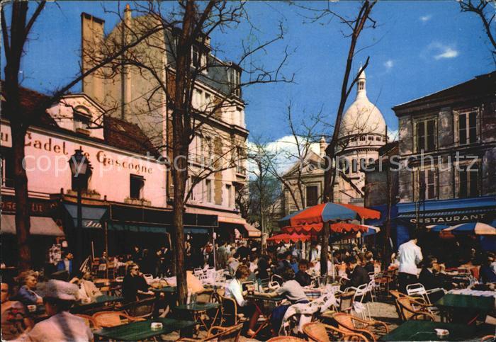 Paris Montmartre Place Tertre