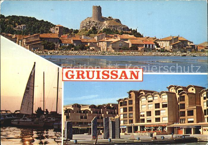 Gruissan Segelboot Burg