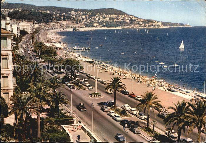 Nice Alpes Maritimes Promenade des Anglais la Plage