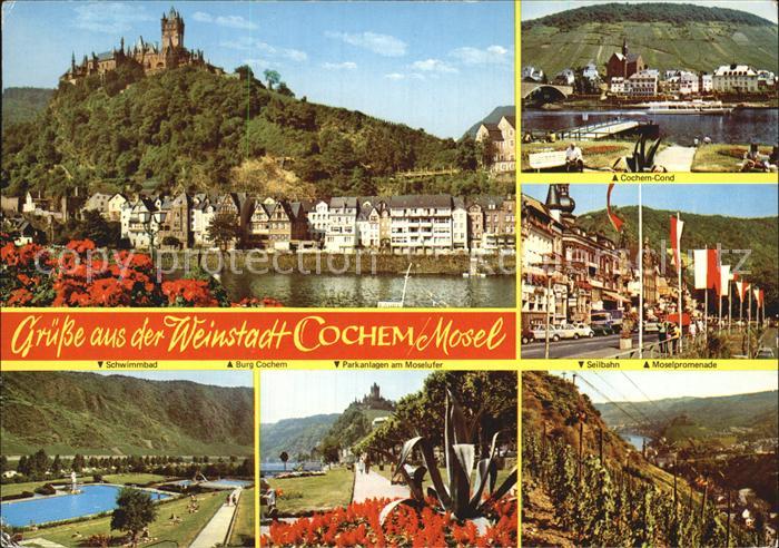 Cochem Mosel Moselpartien Freibad