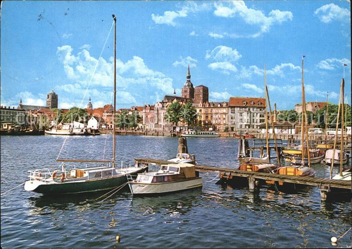 Stralsund Mecklenburg Vorpommern Hafen