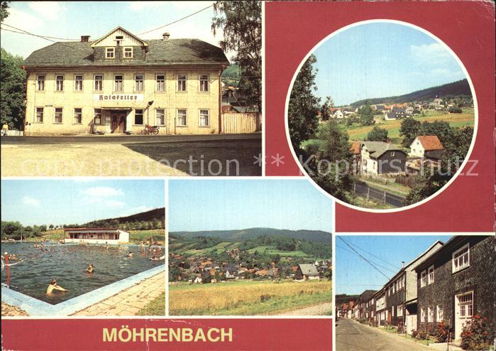 Moehrenbach Restaurant Ratskeller Freibad Friedensstrasse