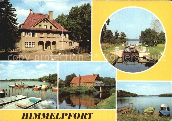 Himmelpfort Stolpsee Schleuse Brauhaus