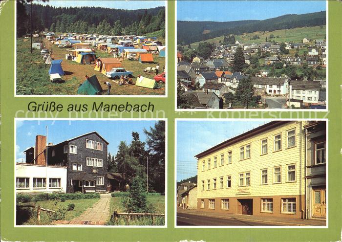 Manebach Camping Fliegeraufnahme