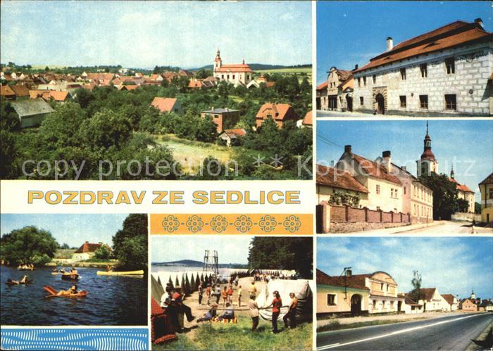 Sedlice Breznice Okres Pibram Freibad Ortspartien Camping