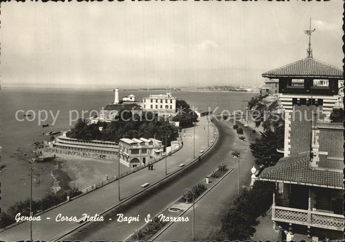 Genova Genua Liguria Bagni San Nazzaro