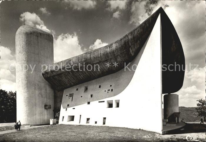 Ronchamp Haute Saone Chapelle de Notre Dame du Haut