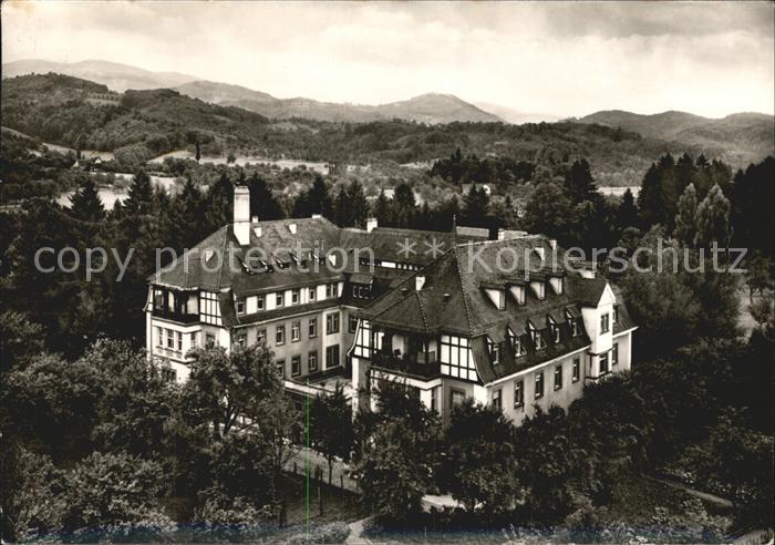 Obersasbach Sanatorium Marienheim Erlenbad