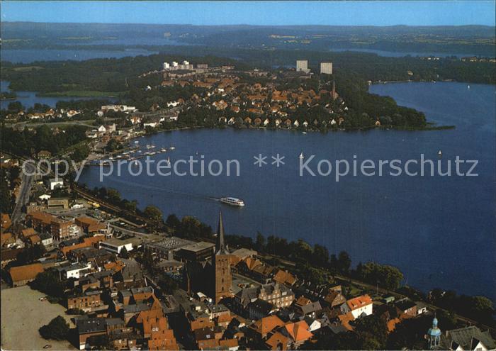 Ploen See Fliegeraufnahme