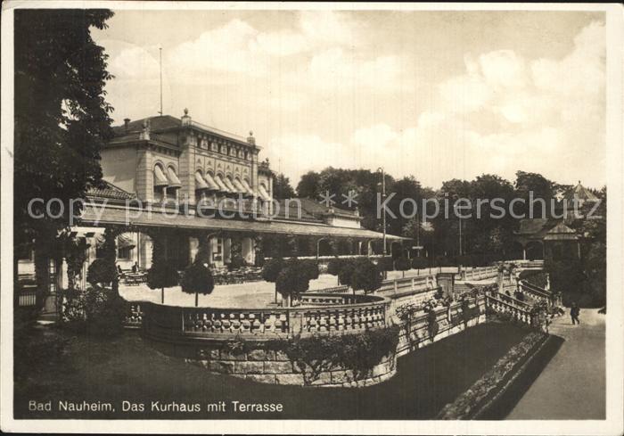 Bad Nauheim Kurhaus mit Terrasse