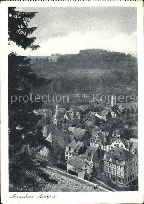 Monschau Montjoie NRW Teilansicht