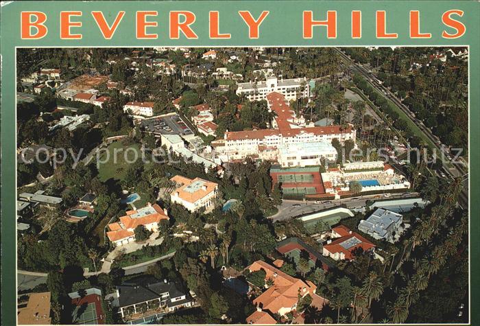 Beverly Hills California Fliegeraufnahme