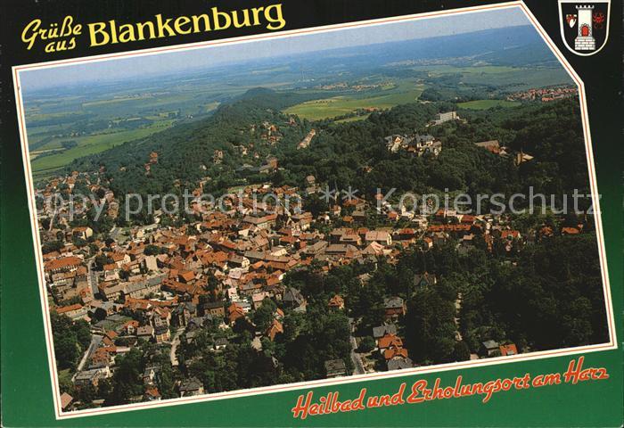 Blankenburg Harz Fliegeraufnahme