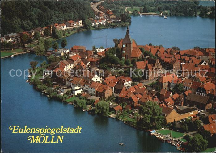 Moelln Lauenburg Fliegeraufnahme