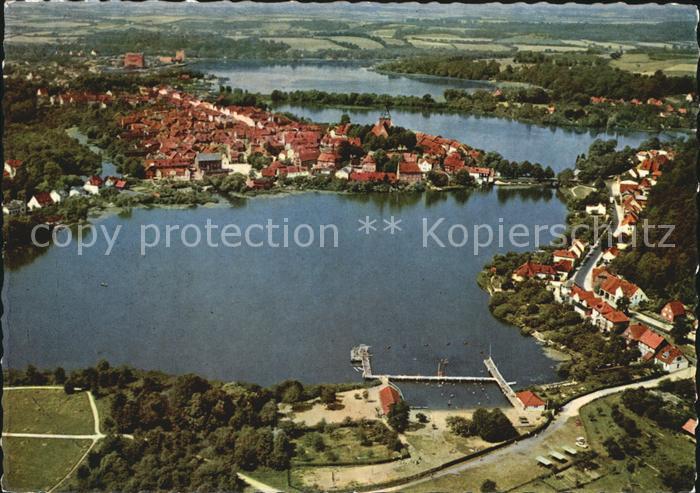 Moelln Lauenburg Fliegeraufnahme