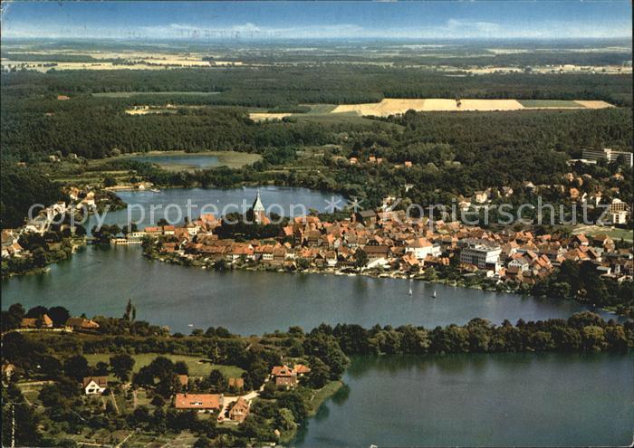 Moelln Lauenburg Fliegeraufnahme