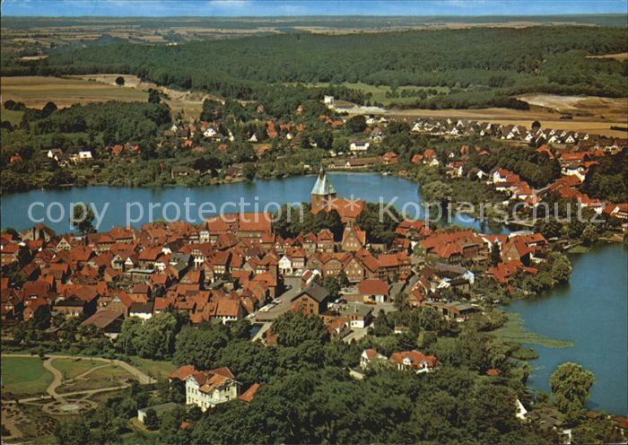 Moelln Lauenburg Fliegeraufnahme