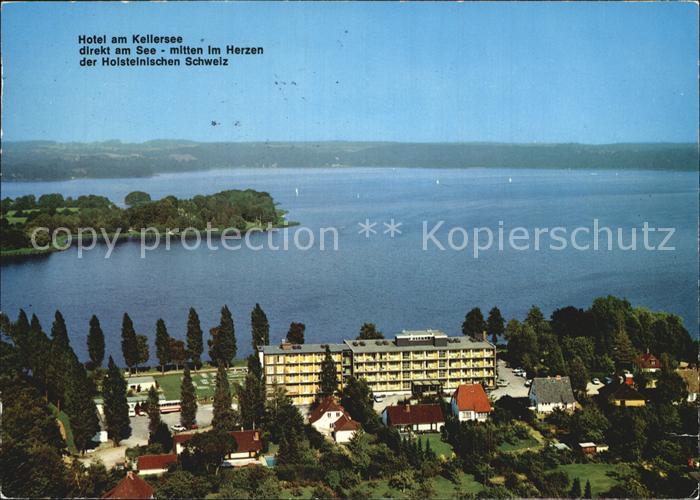Malente-Gremsmuehlen Hotel am Kellersee Fliegeraufnahme