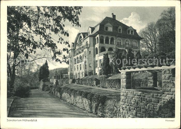 BADEN-BADEN BW Sanatorium Hoehenblick