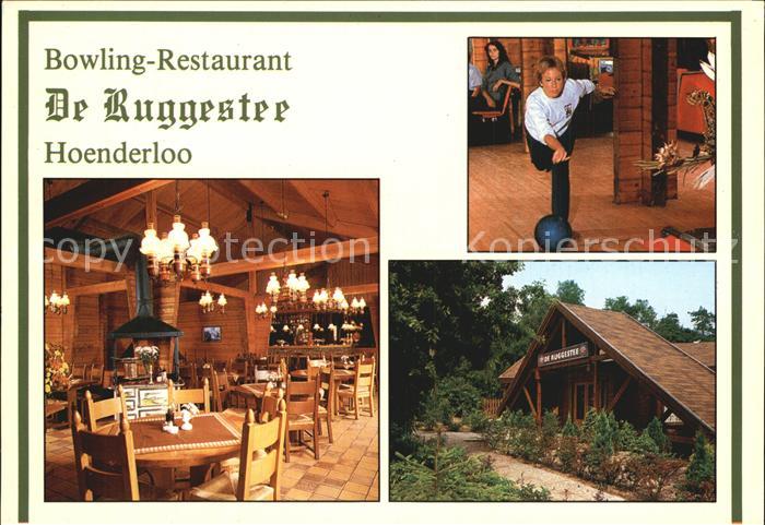 Hoenderloo Bowling Restaurant De Ruggestee Bowling Gastraum