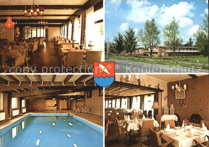 Hardegarijp Motel E10 Gastraum Hallenbad