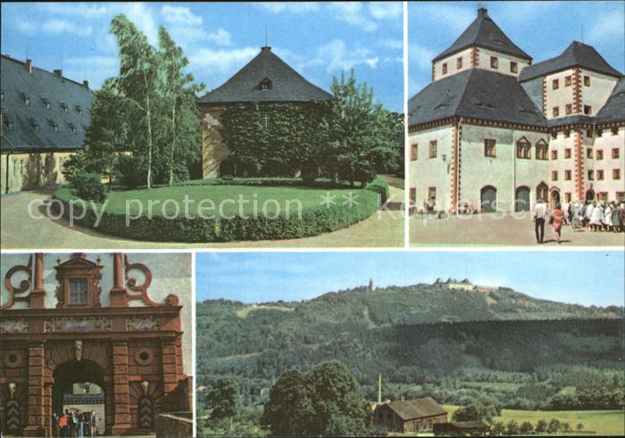 Augustusburg Brunnenhaus Lindenhaus Nordportal Erdmannsdorf Schloss